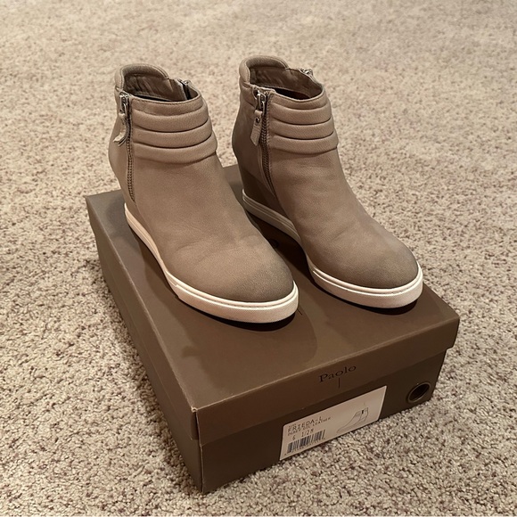 Linea Paolo Frieda - L zip up wedges with sneaker bottom - Picture 2 of 8